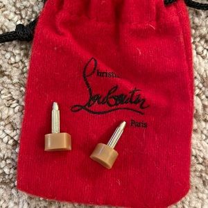 Christian Louboutin Heel Taps. Brand New!
